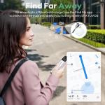 ATUVOS Keys Finder 4 Pack, Smart Bluetooth Tracker Pairs with Apple Find My (iOS Only)